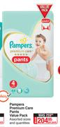 Pampers Premium Care Pants Value Pack-Per Pack