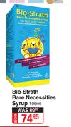 Bio Strath Bare Necessities Syrup-100ml