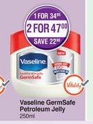 Vaseline Germ Safe Petroleum Jelly-250ml