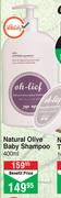 Oh Lief Natural Olive Baby Shampoo-400ml