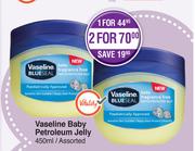 Vaseline Baby Petroleum Jelly Assorted-2 x 450ml