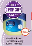 Vaseline Pure Petroleum Jelly Assorted-2 x 100ml