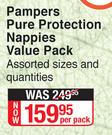 Pampers Pure Protection Nappies Value Pack-Per Pack