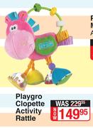 Playgro Clopette Activity Rattle