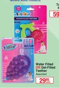 Baby Things Water Filled Or Gel Filled Teether Assorted-Each