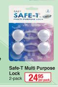 Baby Things Safe-T Multi Purpose Lock 2 Pack-Per Pack