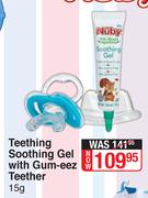 Nuby Teething Soothing Gel With Gum-eez Teether