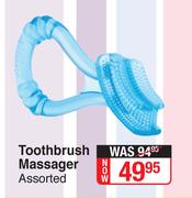 Nuby Toothbrush Massager Assorted