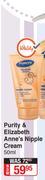 Purity & Elizabeth Anne's Nipple Cream-50ml
