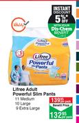 Lifree Adult Powerful Slim Pants-Per Pack