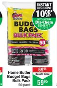 Home Butler Budget Bags Bulk Pack-50's Per Pack