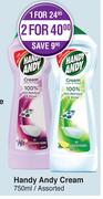 Handy Andy Cream Assorted-For 2 x 750ml