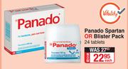 Panado Spartan Or Blister Pack-24 Tablets Each