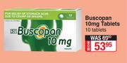 Buscopan 10mg Tablets-10 Tablets