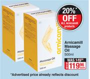 Arnicamill Massage Oil-500ml Each