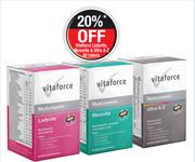 Vitaforce Ladyvite Or Ladyvite 50+ Or Mensvite Or Mensvite 50+ 60 Film Coated Tablets-Each