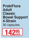 ProbiFlora Adult Classic Bowel Support 4 Strain 30 Capsules-Each