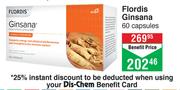 Flordis Ginsana-60 Capsules