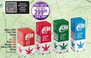 Adco CBD Pain Gel 50mg 50g Plus Pain Or Stress Or Daily CBD Oil 20mg 15ml Drops-For Both