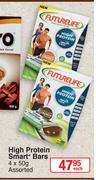 FutureLife High Protein Smart+ Bars Assorted-4 x 50g Each
