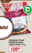 Lifestyle Food Pitted Prunes Value Pack-750g