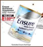 Ensure Nutritional Supplement Assorted-850g