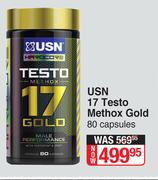 USN 17 Testo Methox Gold-80 Capsules