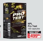 NPL Pro Test-150 Capsules
