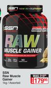 SSN Raw Muscle Gainer Assorted-1Kg