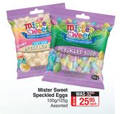 Mister Sweet Speckled Eggs Assorted-100g/125 Each