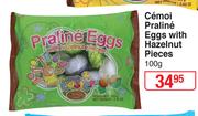 Cemoi Praline Eggs With Hazelnut Pieces-100g