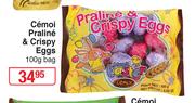 Cemoi Praline & Crispy Eggs-100g Bag