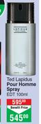 Ted Lapidus Pour Homme Spray EDT-100ml 