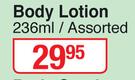 Nature's Nourishment Body Lotion Assorted-236ml