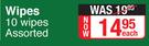 Dettol Wipes Assorted-10 Wipes Each