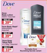 Dove Soap Value Pack Assorted-4 x 100g