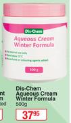 Dis-Chem Aqueous Cream Winter Formula-500g