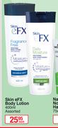 Skin eFX Body Lotion Assorted-400ml Each