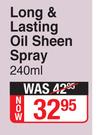 Long & Lasting Oil Sheen Spray-240ml