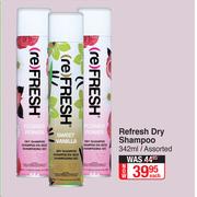 Refresh Dry Shampoo Assorted-342ml Each