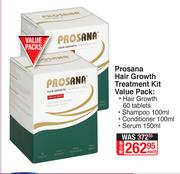 Prosana Hair Growth Treatment Kit Value Pack-Each