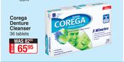 Corega Denture Cleanser-36 Tablets