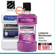 Listerine Mouthwash Assorted-500ml Each