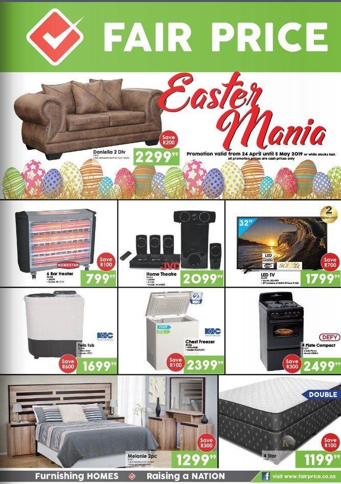 Fair Price Easter Mania 24 Apr 05 May 2019 Www Guzzle Co Za