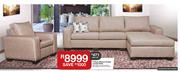 3 Piece Monroe Chaise Lounge Suite