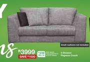 2-Division Pegasus Couch