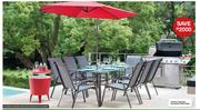 9-Piece Colorado Aluminium Patio Suite