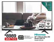 Hisense 55" (140cm) Ultra HD Smart LED TV 55A6100UW