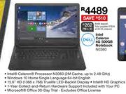 Dell Intel Celeron 4G 500GB Notebook N0360