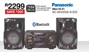 Panasonic Mini Hi-Fi SC-AKX200E-K/220